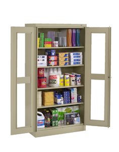 Standard Combination Cabinet with C-Thru Doors (Assembled) - CVD7218