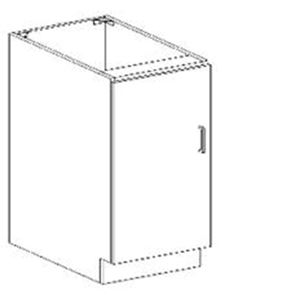 Series 1818-SDDRWC Essentials Door/Drawer Base Cabinets