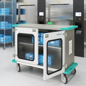 Wide Closed Case Cart